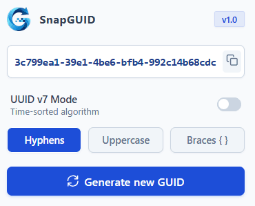 SnapGUID Interface